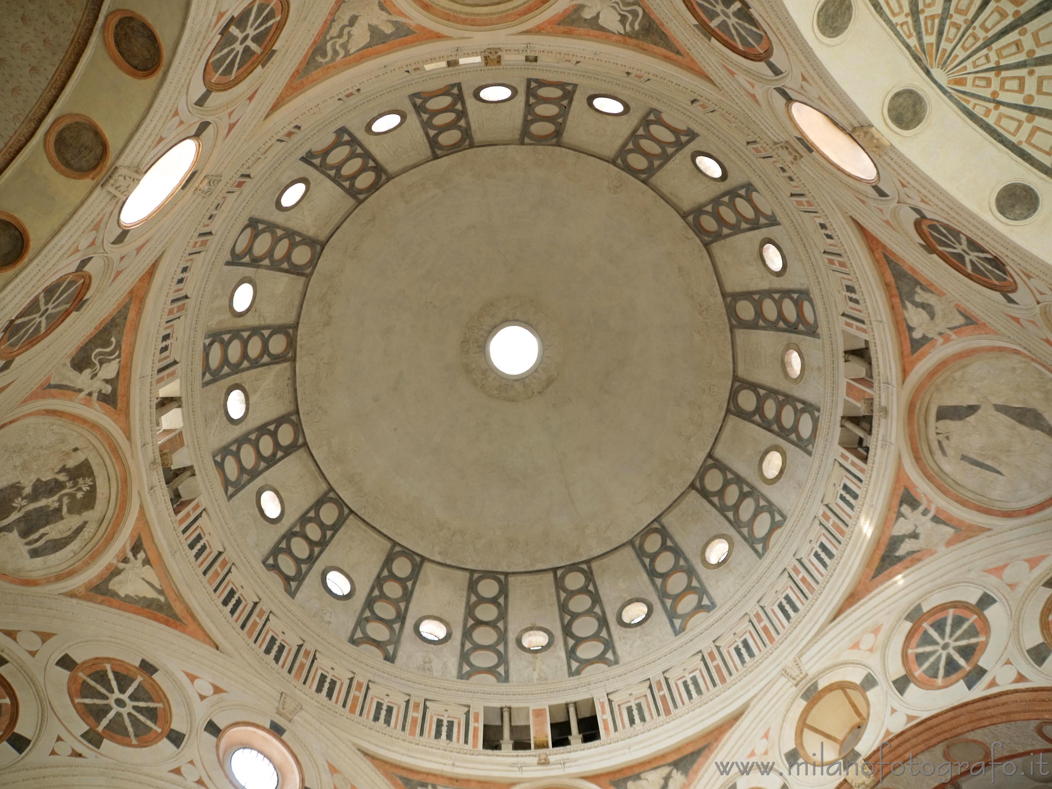 Milan (Italy) - The main vault of Santa Maria delle Grazie